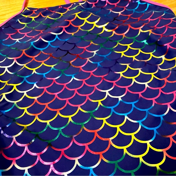 🎉SPORTI mermaid foil micro-back one-piece swimsuit - Picture 10 of 17